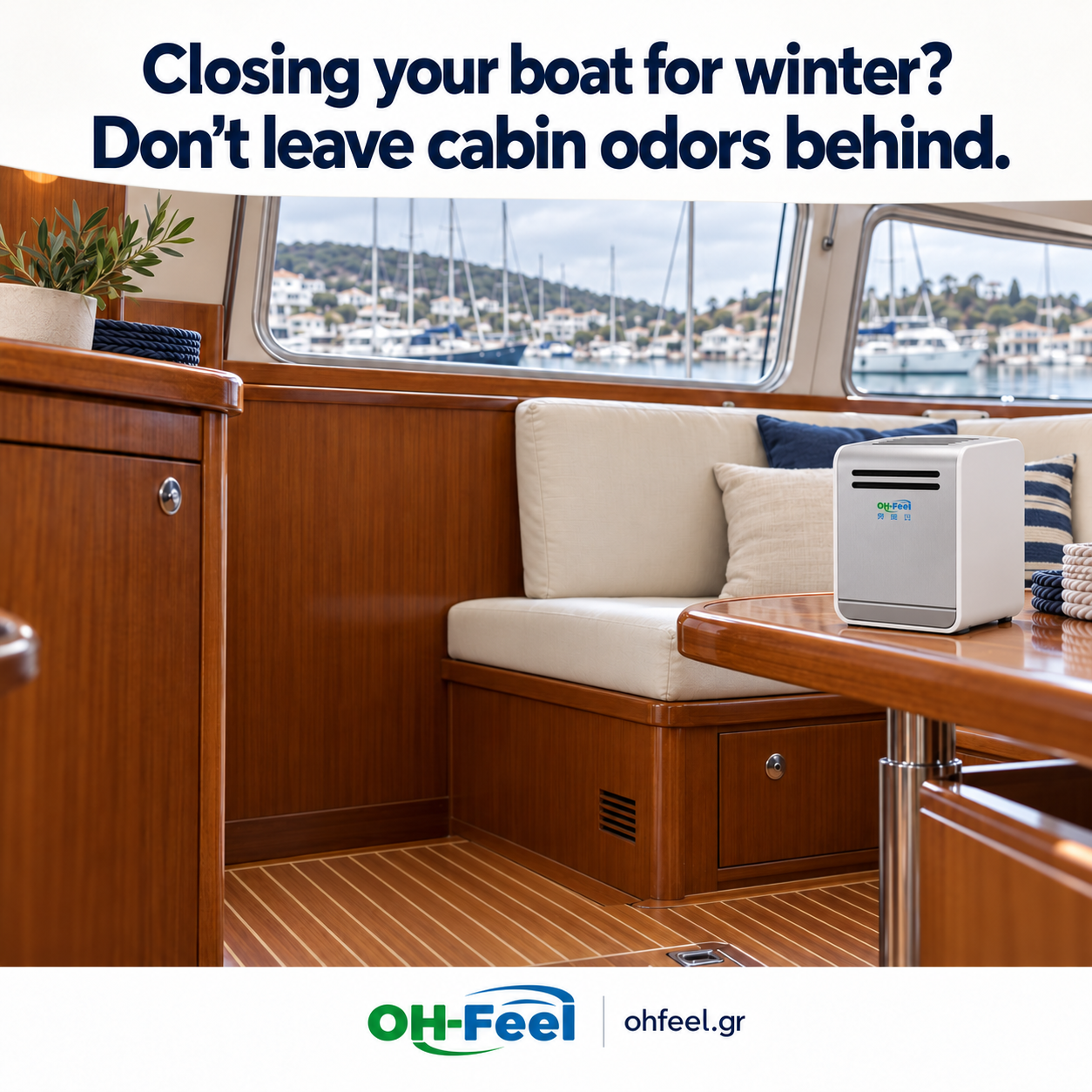 boat cabin odors